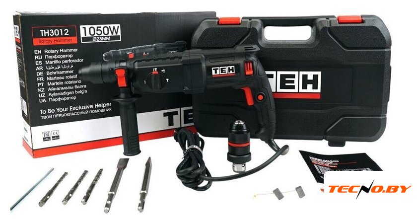 Перфоратор TEH TH3012 (кейс) - Изображение №3 — Интернет-Магазин TECNO.BY