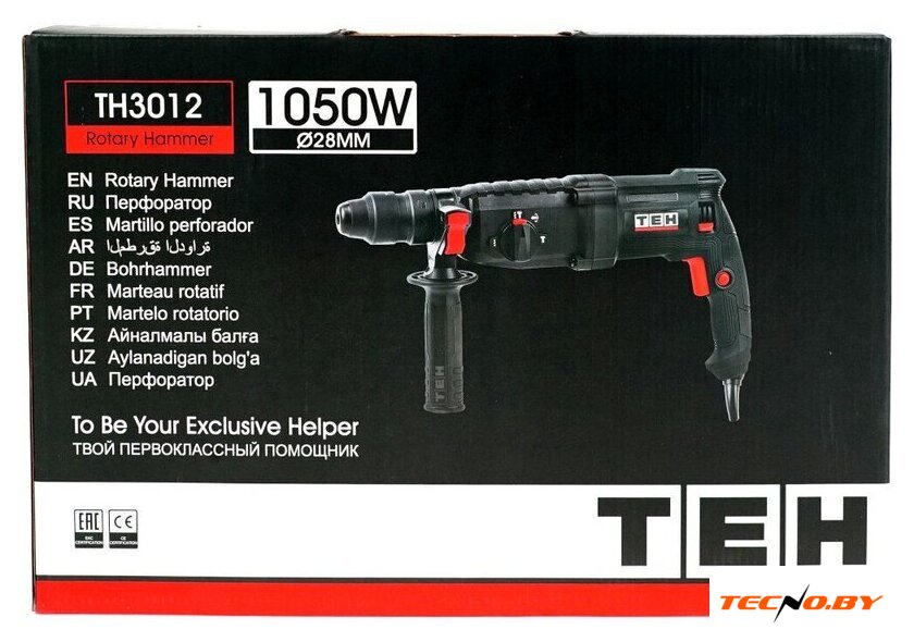 Перфоратор TEH TH3012 (кейс) - Изображение №18 — Интернет-Магазин TECNO.BY