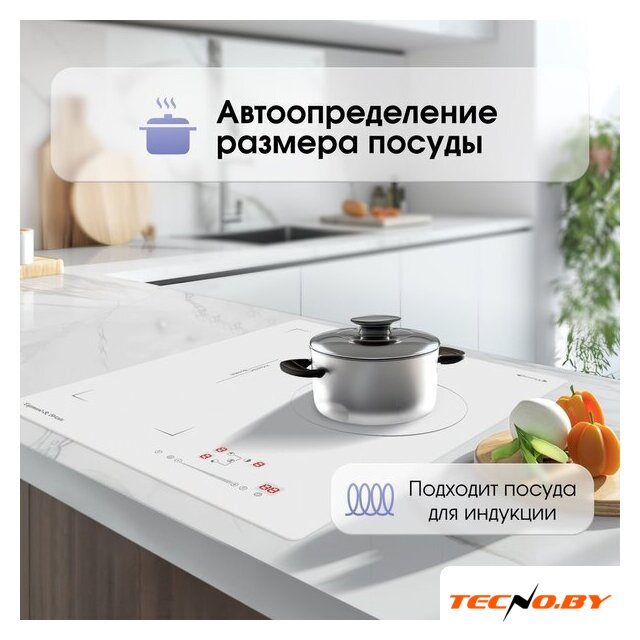 Варочная панель Zigmund & Shtain CI 49.4 W - Изображение №5 — Интернет-Магазин TECNO.BY