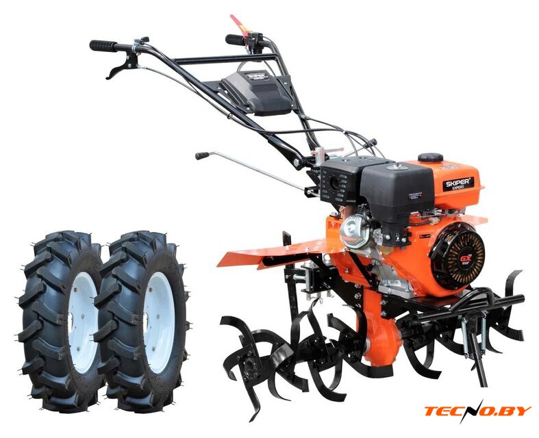 Мотоблок бензиновый Skiper SP-1800SE Expert (колеса 7.00-12) - Изображение №1 — Интернет-Магазин TECNO.BY