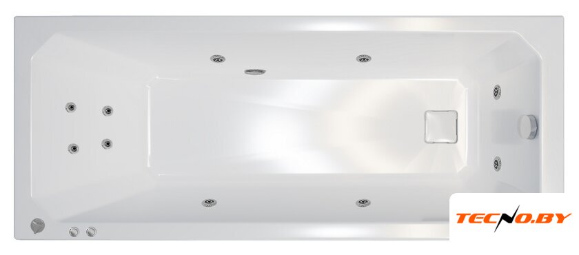 Ванна Triton Прага 170x70 Стандарт Flat (с гидромассажем) - Изображение №1 — Интернет-Магазин TECNO.BY