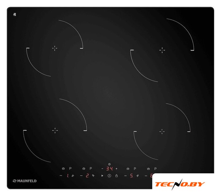 Варочная панель MAUNFELD CVI604EXBK - Изображение №1 — Интернет-Магазин TECNO.BY