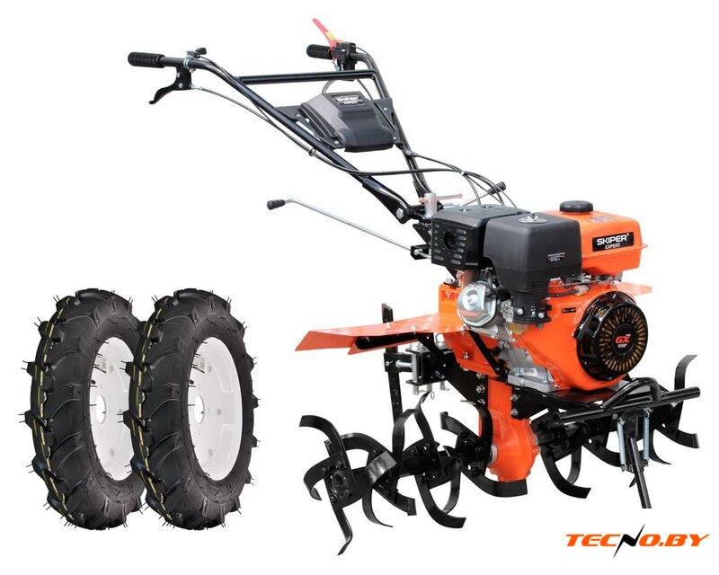 Мотоблок бензиновый Skiper SP-1800SE Expert (колеса 6.00-12) - Изображение №1 — Интернет-Магазин TECNO.BY