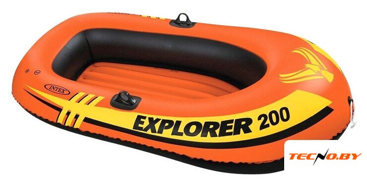 Гребная лодка Intex Explorer 200 (Intex-58330) - Изображение №2 — Интернет-Магазин TECNO.BY