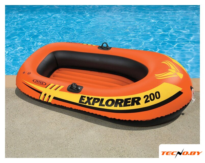 Гребная лодка Intex Explorer 200 (Intex-58330) - Изображение №3 — Интернет-Магазин TECNO.BY