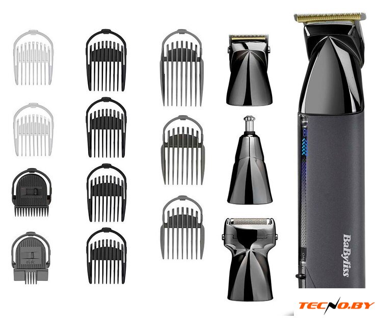 Триммер для бороды и усов BaByliss Super-X Metal Black Edition MT991E - Изображение №1 — Интернет-Магазин TECNO.BY