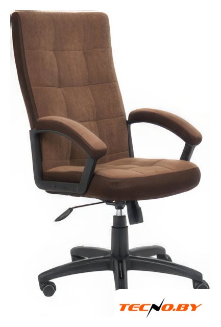 Офисное кресло TetChair Trendy (флок/ткань, коричневый) - Изображение №1 — Интернет-Магазин TECNO.BY