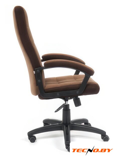 Офисное кресло TetChair Trendy (флок/ткань, коричневый) - Изображение №3 — Интернет-Магазин TECNO.BY
