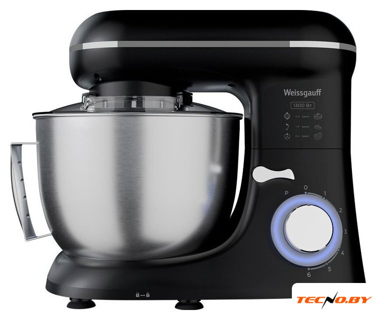 Планетарный миксер Weissgauff WSM 130 PMB Prime Chef - Изображение №1 — Интернет-Магазин TECNO.BY