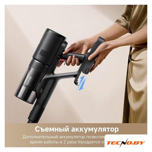 Пылесос Dreame H12 Dual FlexReach Wet and Dry Vacuum HHV31A (евровилка, черный) - Изображение №12 — Интернет-Магазин TECNO.BY