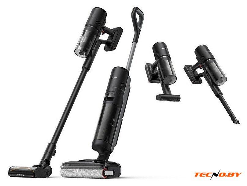 Пылесос Dreame H12 Dual FlexReach Wet and Dry Vacuum HHV31A (евровилка, черный) - Изображение №1 — Интернет-Магазин TECNO.BY