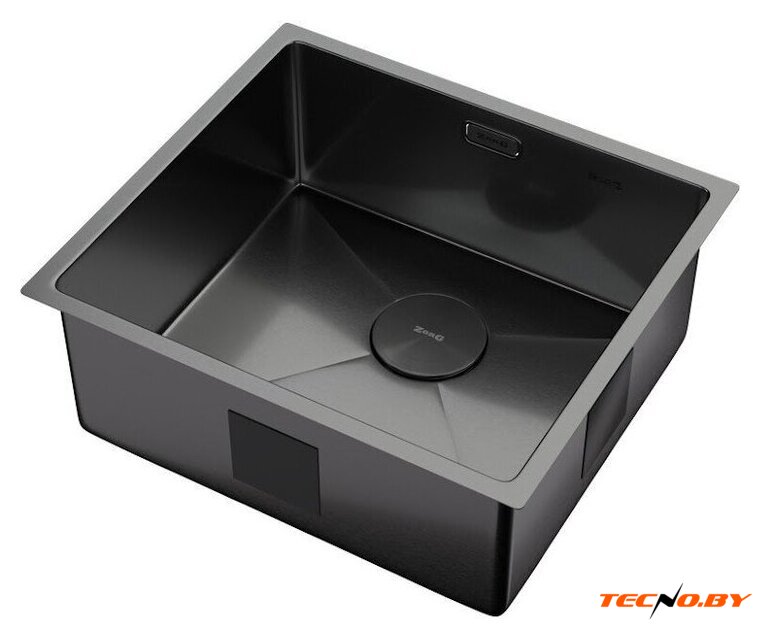 Кухонная мойка ZorG Zerox 49 U / IF PVD Gunblack - Изображение №2 — Интернет-Магазин TECNO.BY