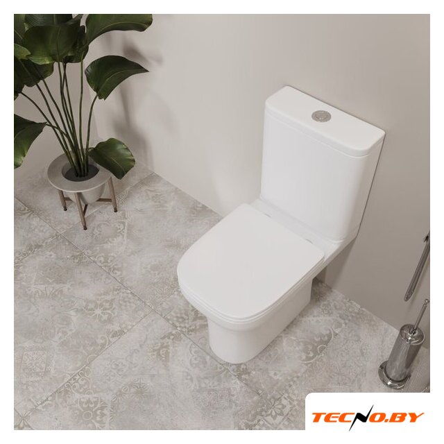 Унитаз напольный Lauter W236 2110236 + гигиенический душ Rinse 21GN4052BM - Изображение №13 — Интернет-Магазин TECNO.BY