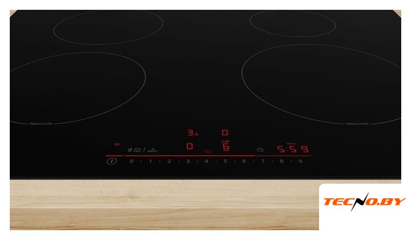 Варочная панель Bosch Serie 6 PIE61RHB1E - Изображение №2 — Интернет-Магазин TECNO.BY