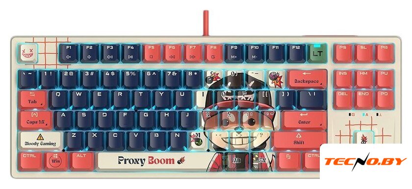 Клавиатура A4Tech Bloody x Savage Impact AT87 Proxy Boom - Изображение №1 — Интернет-Магазин TECNO.BY