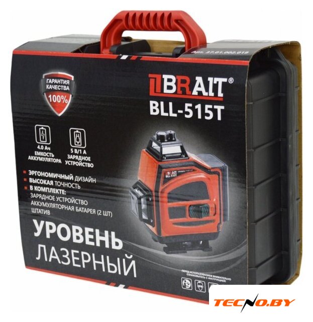 Лазерный нивелир Brait BLL-515T - Изображение №19 — Интернет-Магазин TECNO.BY