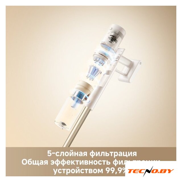 Пылесос Dreame Cordless Vacuum Cleaner R10s Essential VZV29A (евровилка, белый) - Изображение №5 — Интернет-Магазин TECNO.BY