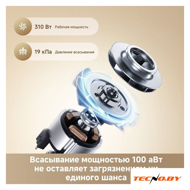 Пылесос Dreame Cordless Vacuum Cleaner R10s Essential VZV29A (евровилка, белый) - Изображение №6 — Интернет-Магазин TECNO.BY