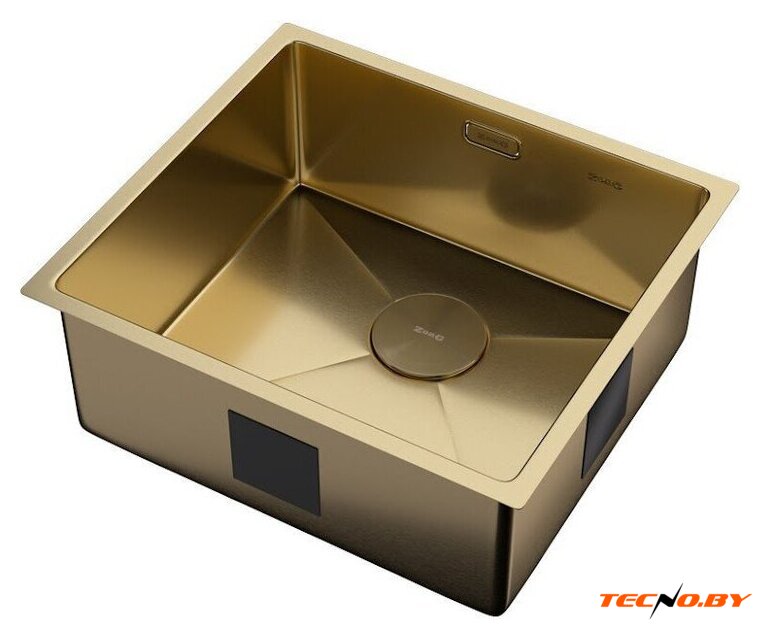 Кухонная мойка ZorG Zerox 49 U / IF PVD Gold - Изображение №2 — Интернет-Магазин TECNO.BY