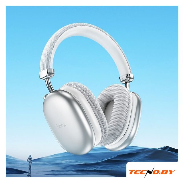Наушники Hoco W35 Max (серебристый) - Изображение №3 — Интернет-Магазин TECNO.BY
