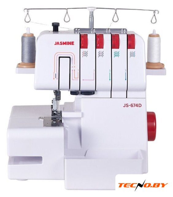 Оверлок Jasmine JS-674D - Изображение №1 — Интернет-Магазин TECNO.BY