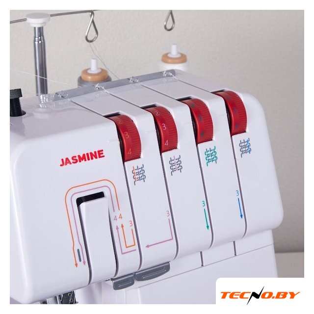 Оверлок Jasmine JS-674D - Изображение №3 — Интернет-Магазин TECNO.BY