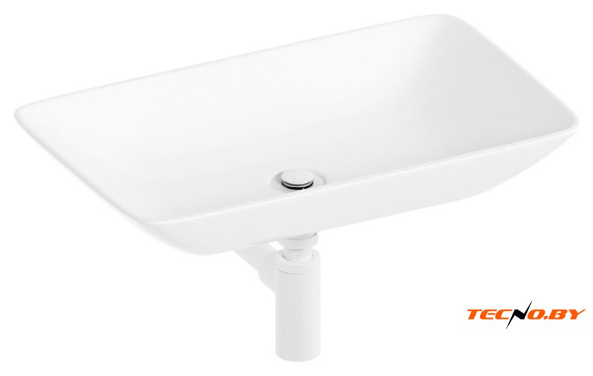 Умывальник Lauter 21540 + клапан 21190W + сифон 21635W (белый матовый) - Изображение №14 — Интернет-Магазин TECNO.BY