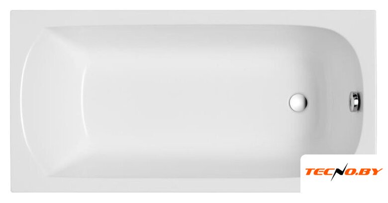 Ванна Polimat CLASSIC Slim 170x70 с ножками - Изображение №1 — Интернет-Магазин TECNO.BY