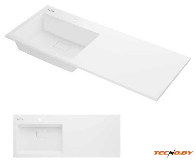 Умывальник Roxen Faber 100L 30010100L-W - Изображение №4 — Интернет-Магазин TECNO.BY
