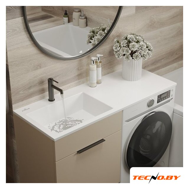 Умывальник Roxen Faber 100L 30010100L-W - Изображение №1 — Интернет-Магазин TECNO.BY
