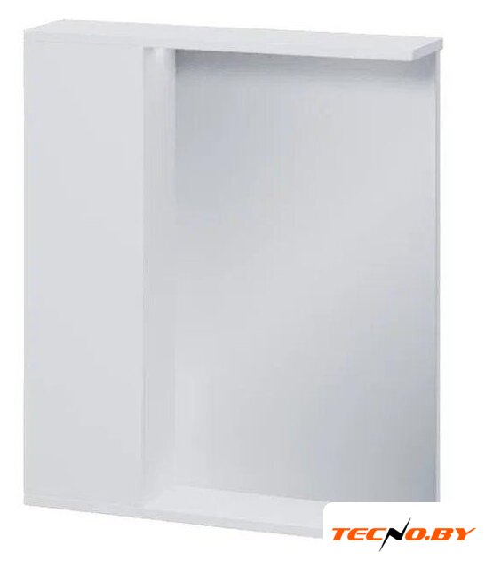 Volna Шкаф с зеркалом Lake 60 L (белый) - Изображение №1 — Интернет-Магазин TECNO.BY