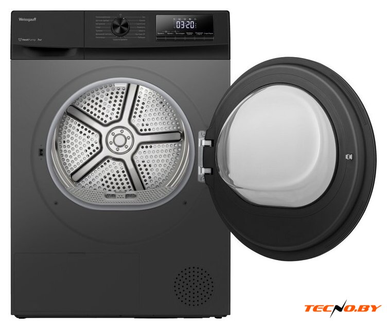 Сушильная машина Weissgauff WD 4948 Heat Pump Grey - Изображение №4 — Интернет-Магазин TECNO.BY