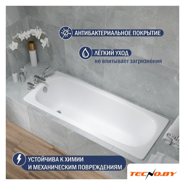 Ванна Lauter Orra 170 21XG170 - Изображение №4 — Интернет-Магазин TECNO.BY