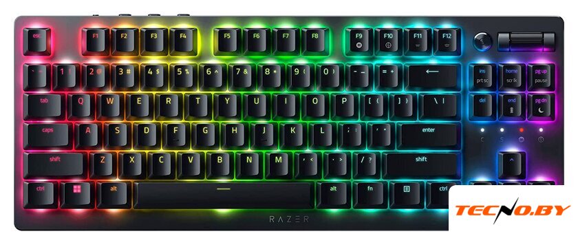 Клавиатура Razer DeathStalker V2 Pro TKL (Razer Low Profile Optical Red, нет кириллицы) - Изображение №1 — Интернет-Магазин TECNO.BY