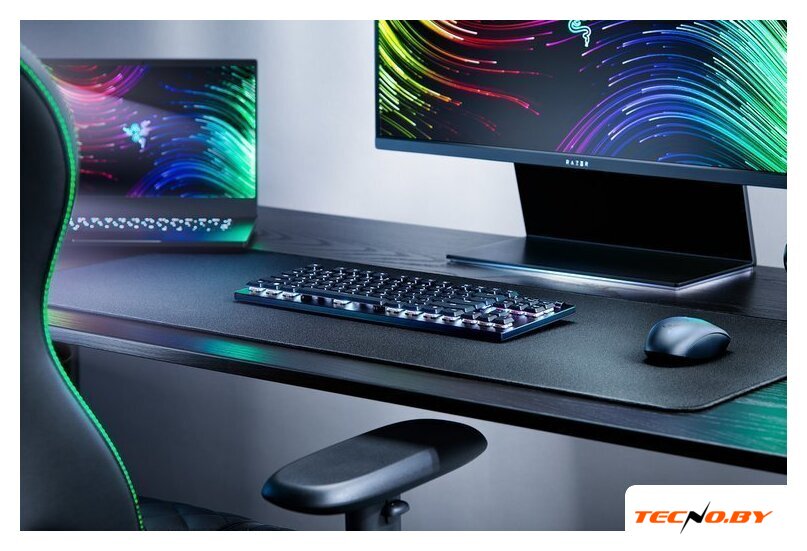 Клавиатура Razer DeathStalker V2 Pro TKL (Razer Low Profile Optical Red, нет кириллицы) - Изображение №2 — Интернет-Магазин TECNO.BY
