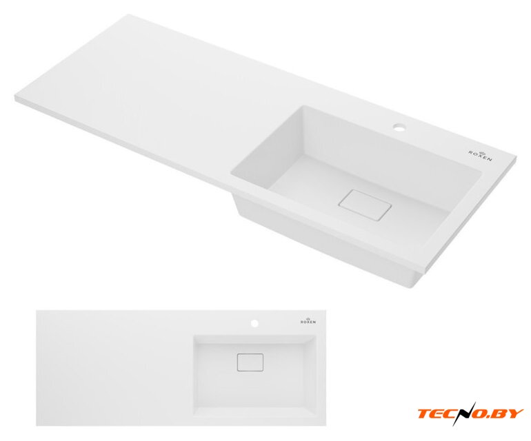 Умывальник Roxen Faber 100R 30010100R-W - Изображение №4 — Интернет-Магазин TECNO.BY