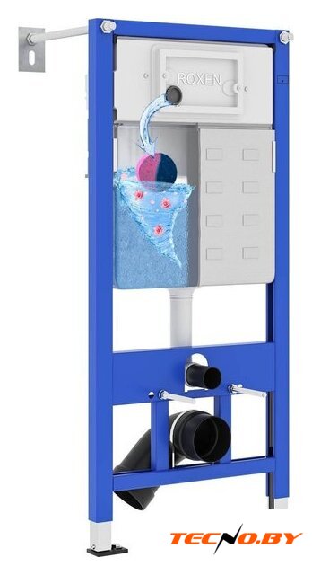 Инсталляция для унитаза Roxen StounFix Dual Fresh 859290 - Изображение №2 — Интернет-Магазин TECNO.BY