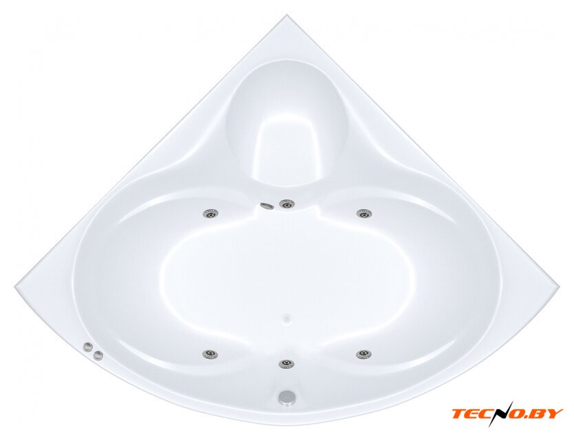 Ванна Triton Сабина 160x160 Экстра Базовая Flat (с гидромассажем) - Изображение №1 — Интернет-Магазин TECNO.BY