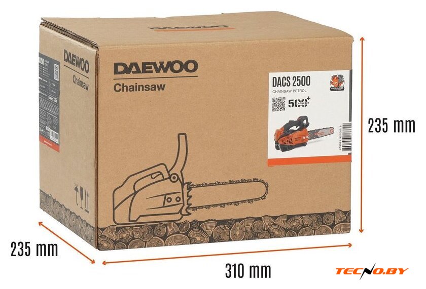 Бензопила Daewoo Power DACS 2500 - Изображение №16 — Интернет-Магазин TECNO.BY