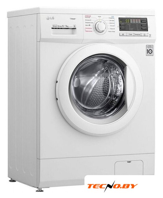 Стирально-сушильная машина LG F1296CDS0X - Изображение №6 — Интернет-Магазин TECNO.BY