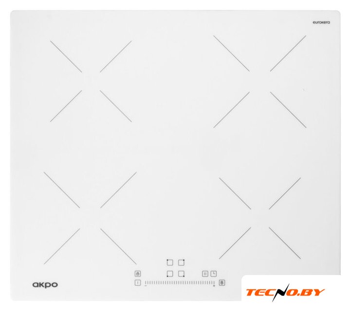 Варочная панель Akpo PIA 6094013CC WH - Изображение №1 — Интернет-Магазин TECNO.BY