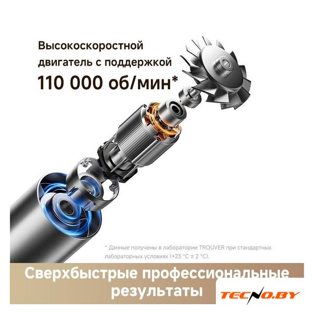 Фен Trouver Flip 10 (белый/золотистый) - Изображение №8 — Интернет-Магазин TECNO.BY