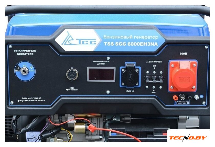 Бензиновый генератор ТСС SGG 6000EH3NA - Изображение №5 — Интернет-Магазин TECNO.BY