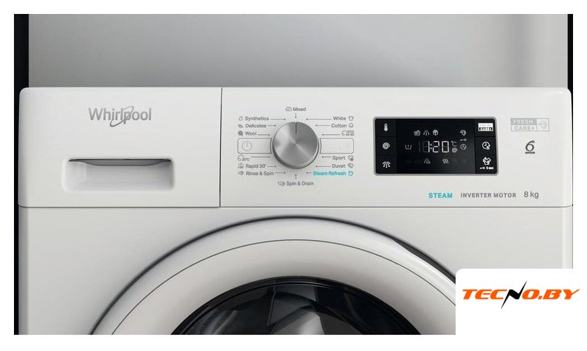 Стиральная машина Whirlpool FFB 8258 WV EE - Изображение №7 — Интернет-Магазин TECNO.BY