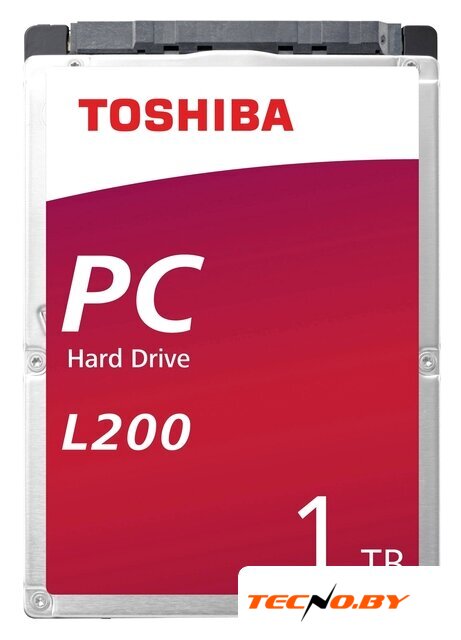 Жесткий диск Toshiba L200 1TB HDWL110UZSVA - Изображение №1 — Интернет-Магазин TECNO.BY