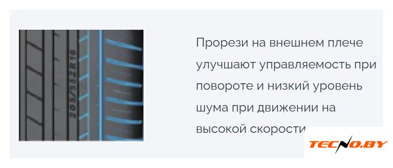 Летние шины Habilead UHP HeadKing S2000 205/50R16 91W - Изображение №5 — Интернет-Магазин TECNO.BY