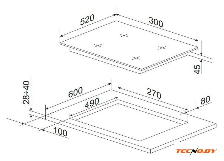 Варочная панель Hansa BHKW330500 - Изображение №4 — Интернет-Магазин TECNO.BY