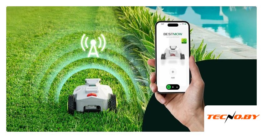 Газонокосилка-робот Bestmow Titan-100 - Изображение №3 — Интернет-Магазин TECNO.BY