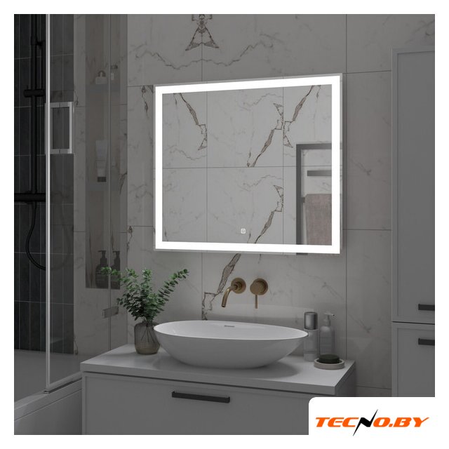  Континент Зеркало Clamm Led 80x70 - Изображение №9 — Интернет-Магазин TECNO.BY