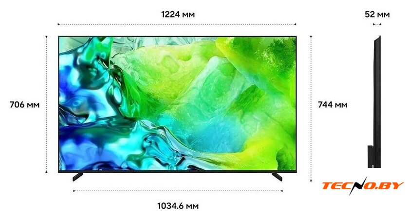 MiniLED телевизор Samsung Neo QLED QN80H 4K QE55QN80HAUXPY - Изображение №2 — Интернет-Магазин TECNO.BY